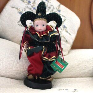 vintage House of Lloyd Music/Motion Jester Doll